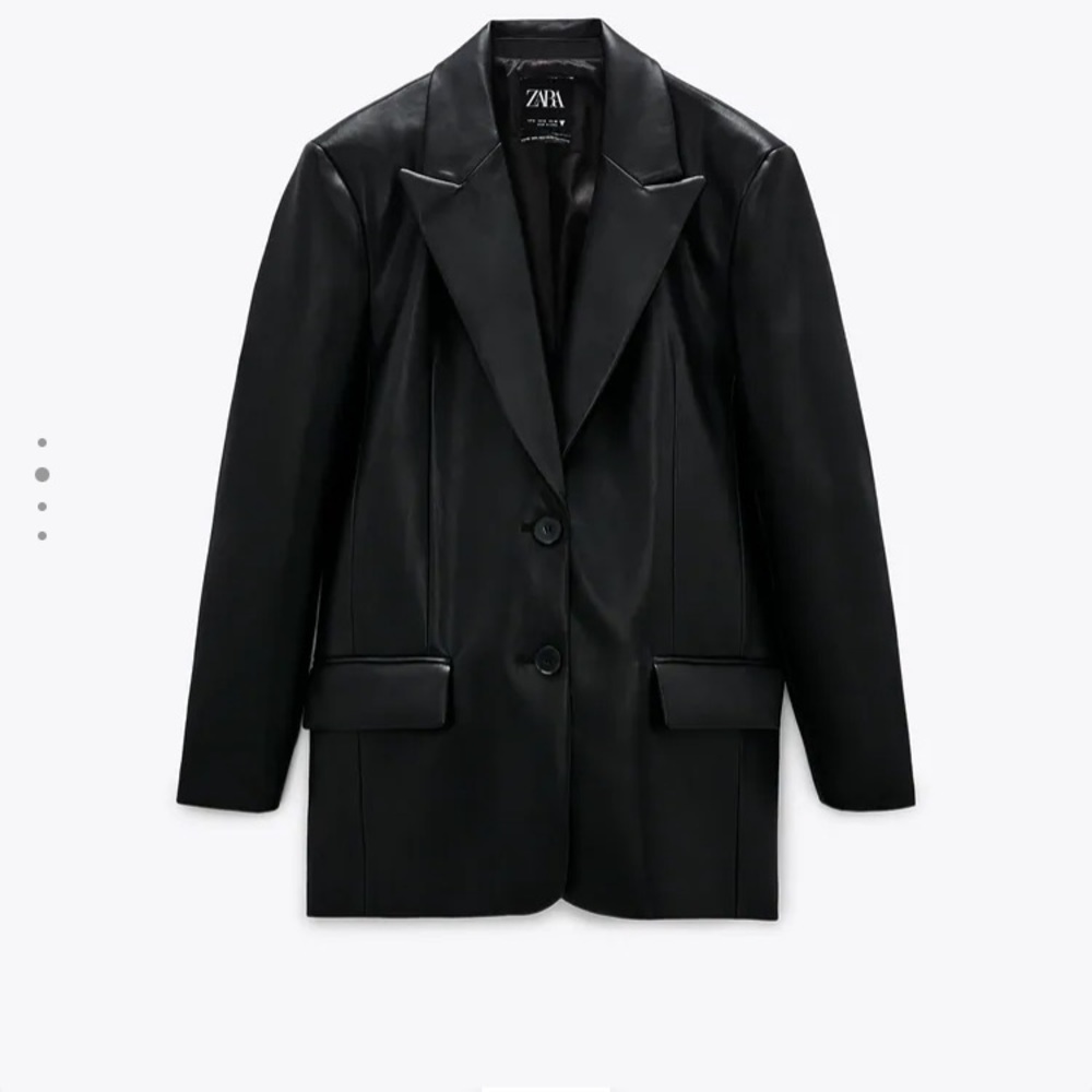 Leather Blazer